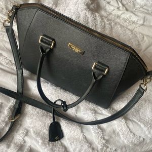 Kate Spade black handbag purse with straps